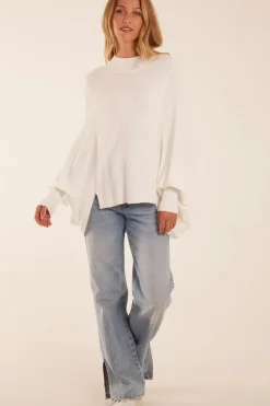 Batwing High Neck Jumper