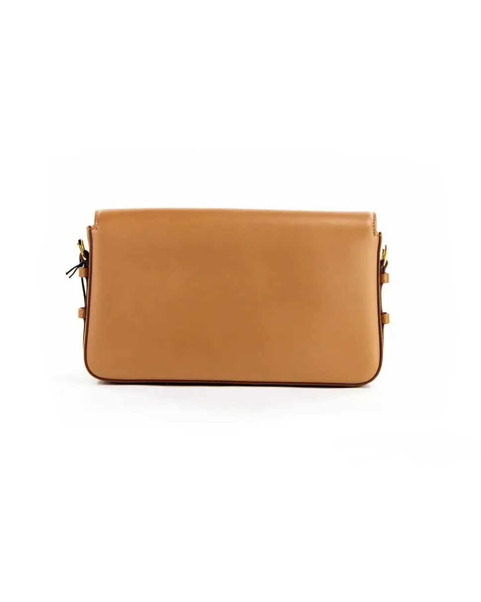 B Banner Nylon Crossbody Bag Black
