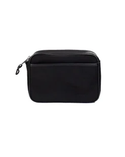 B Banner Nylon Crossbody Bag Black