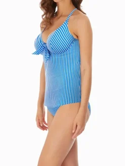 Beach Hut Non Padded Plunge Tankini