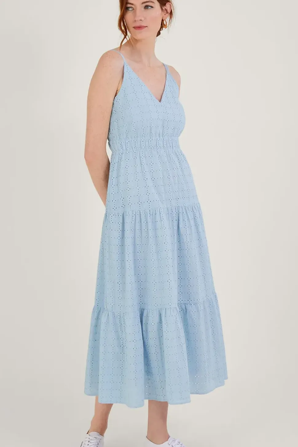 Belle Broderie Tiered Dress