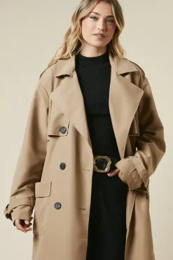 Belt Detail Trench Coat
