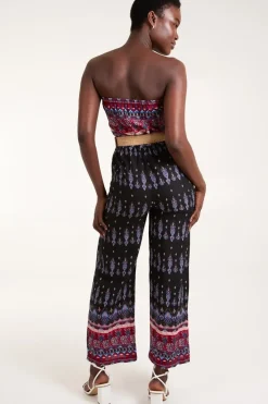 Belted Bandeau Jumpsuit