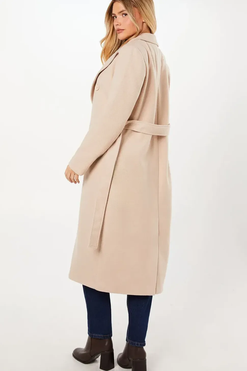 Belted Midi Coat