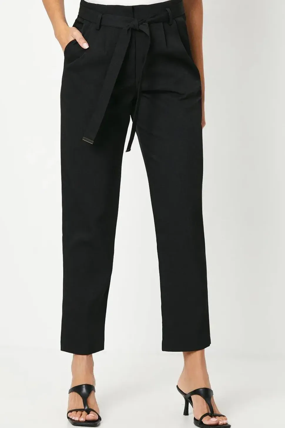 Belted Paperbag Trouser