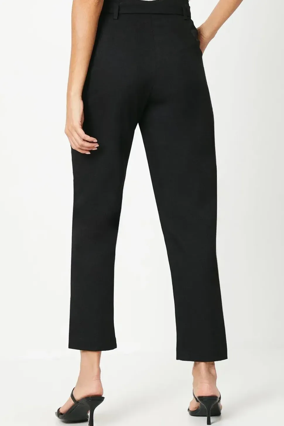 Belted Paperbag Trouser