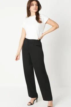 Belted Wide Leg Trouser