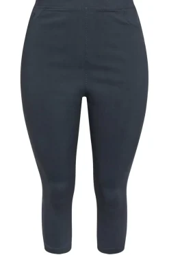 Bengaline Cropped Pull On Trousers
