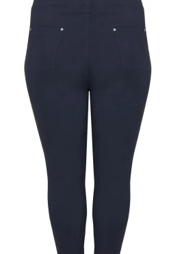 Bengaline Cropped Pull On Trousers