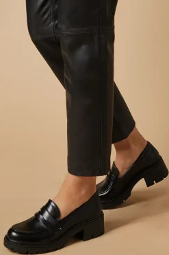 Berit Medium Heel Chunky Penny Loafer