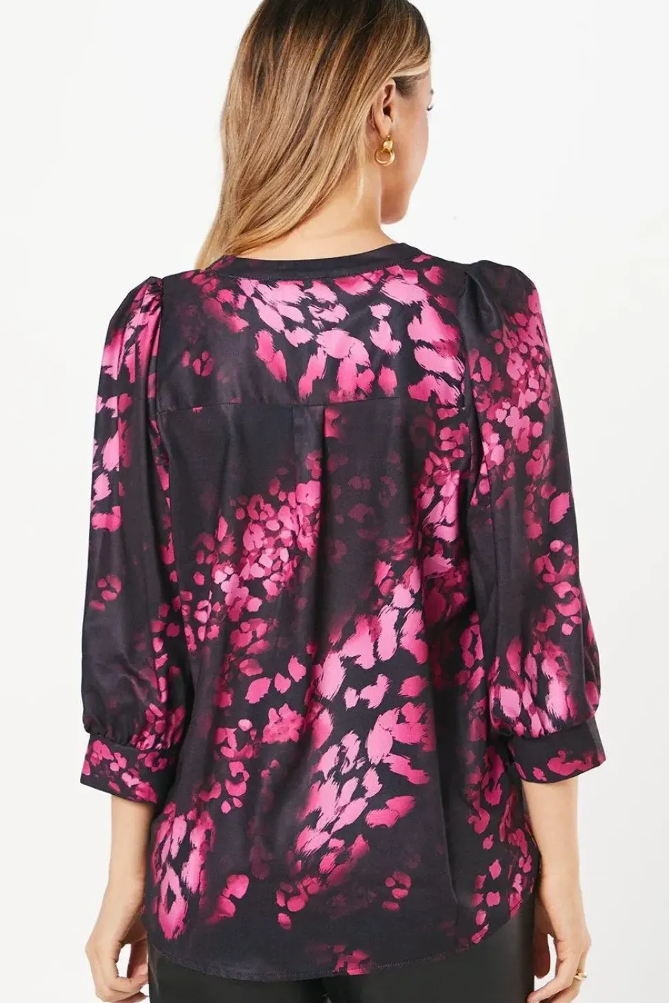 Berry Animal Overhead Blouse