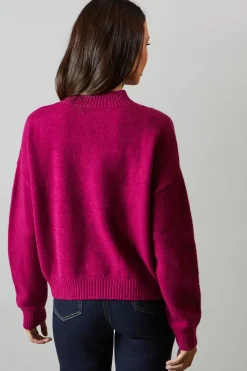 Berry High Neck Jumper