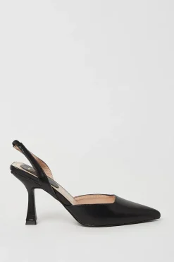 Bindy Pointed Slingback Court Shoes