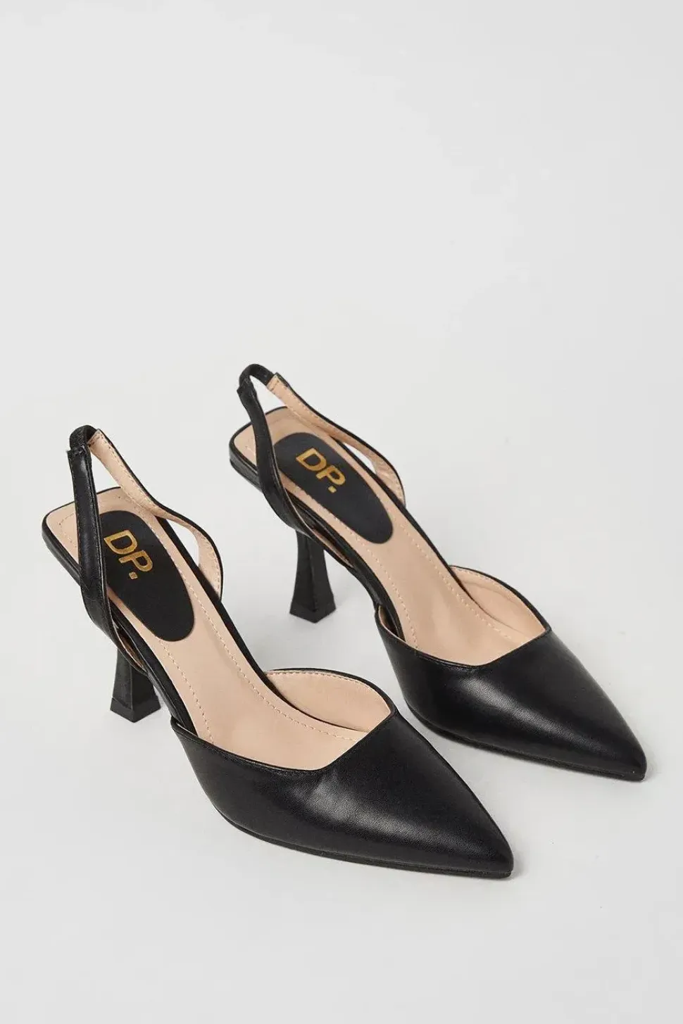 Bindy Pointed Slingback Court Shoes