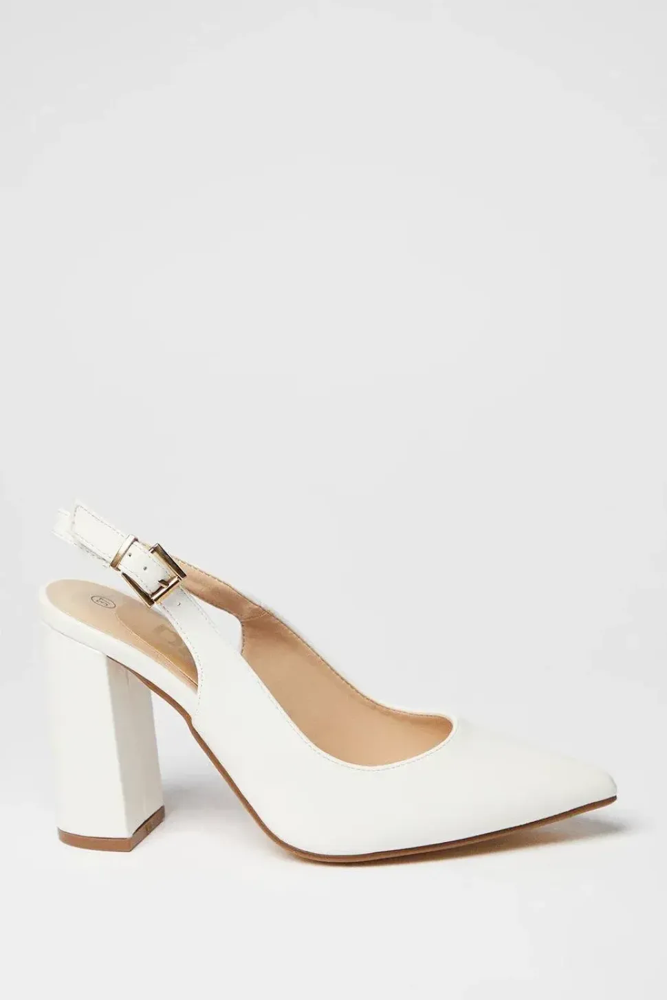Binx High Block Heel Slingback Court Shoes