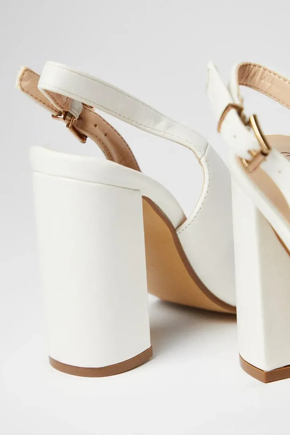 Binx High Block Heel Slingback Court Shoes