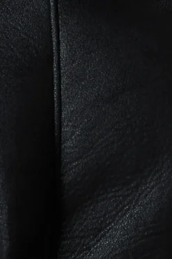 Black Suede Aviator Jacket