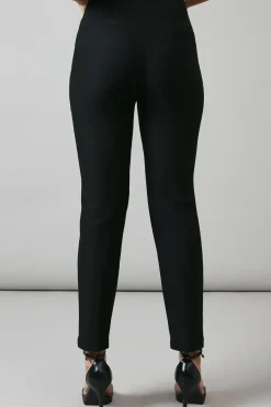 Black Tapered Seam Detail Trouser