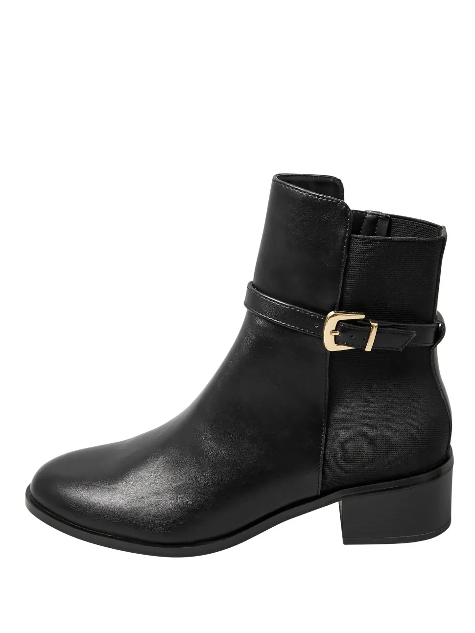 Block Heel Ankle Boots