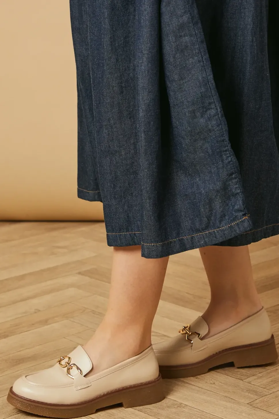 Bluebell Snaffle Detail Chunky Loafer