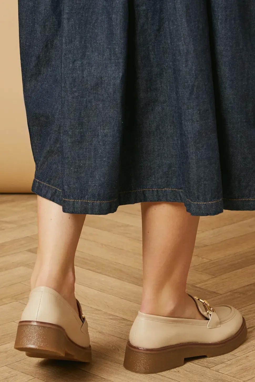 Bluebell Snaffle Detail Chunky Loafer