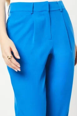 Blue Kickflare Trousers