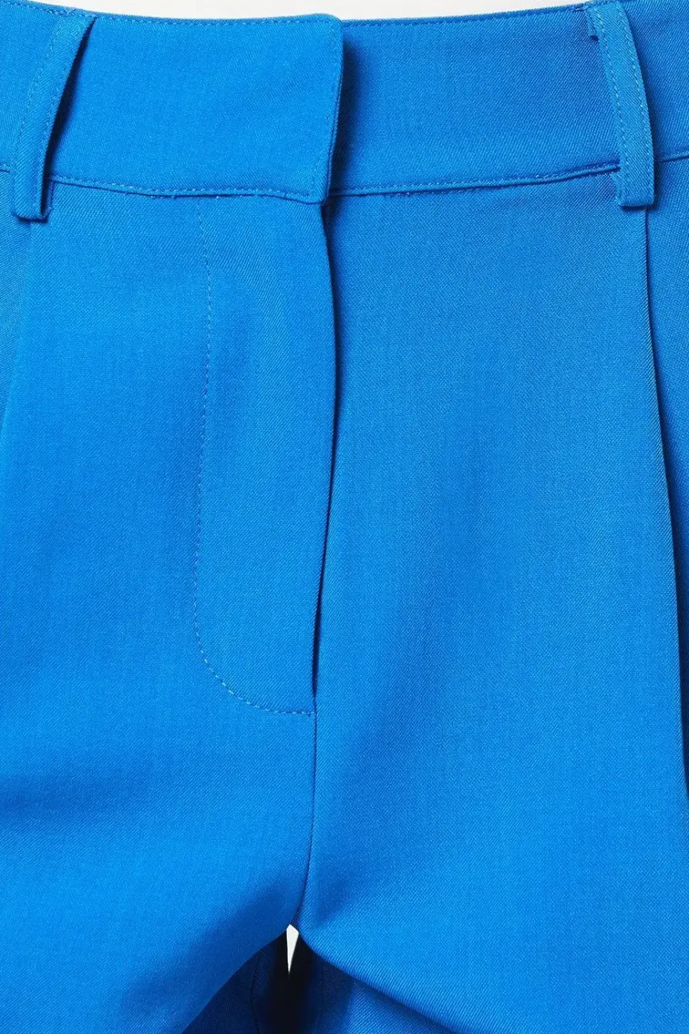 Blue Kickflare Trousers