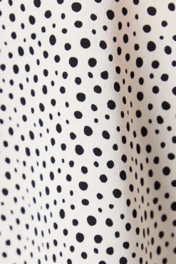 Blush Spot Satin Wrap Cami Top