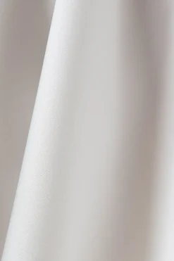 Boat Neck Maxi Wrap Wedding Dress