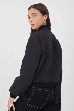 Bonded Bomber Style Jacket