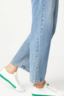 Bonita Diamante Eyelet Lace Up Trainers