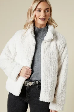 Borg Fur Bomber Jacket