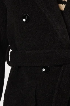 Boucle Belted Midi Coat