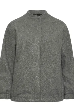 Boucle Bomber Jacket