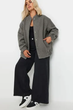 Boucle Bomber Jacket