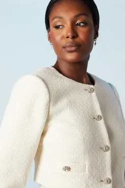 Boucle Crop Jacket