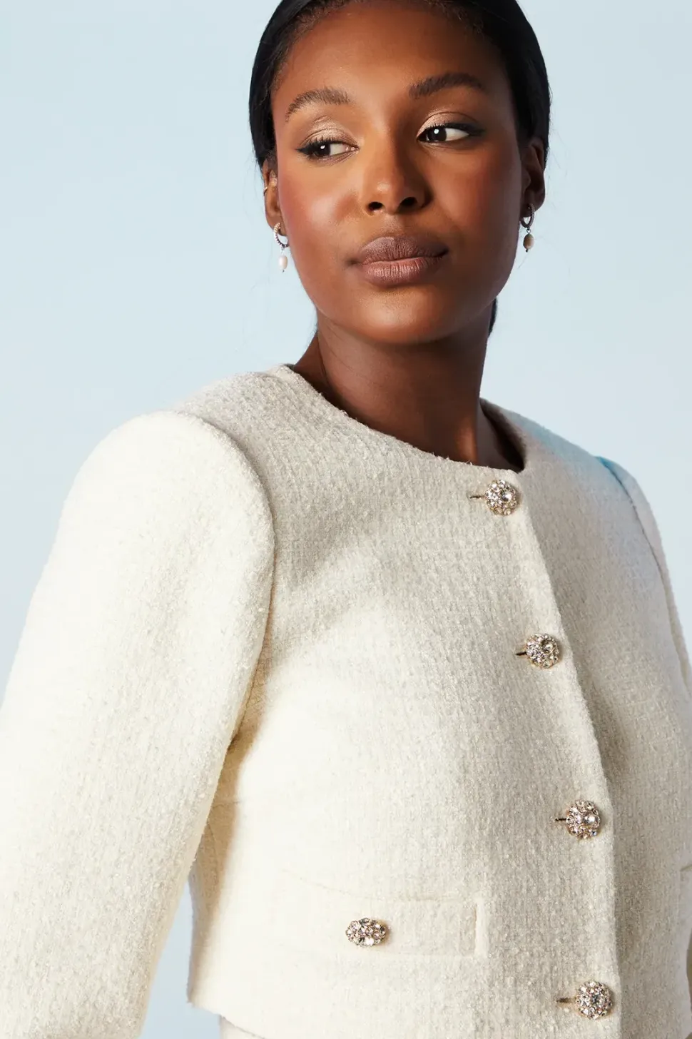 Boucle Crop Jacket