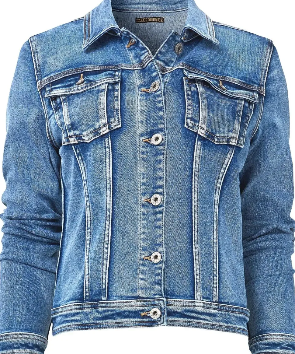 Boutique Embellished Denim Jacket