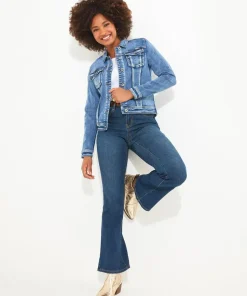 Boutique Embellished Denim Jacket