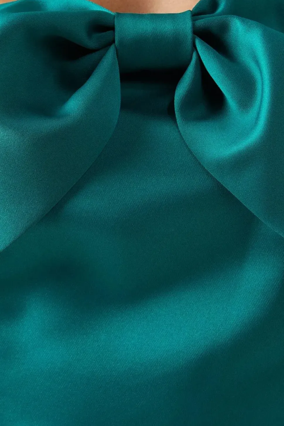 Bow Bandeau Fishtail Bridesmaid Dress
