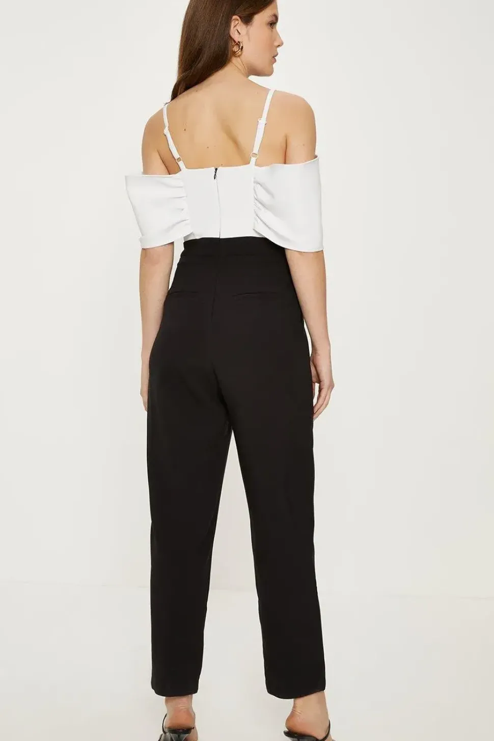 Bow Detail Bardot Jumpsuit