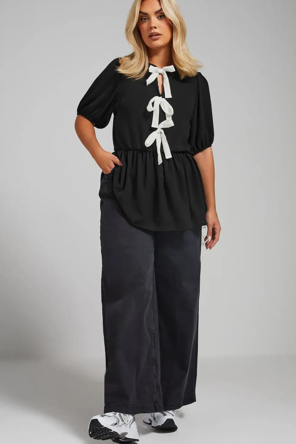 Bow Detail Top