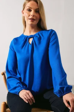 Bow Detail Woven Top