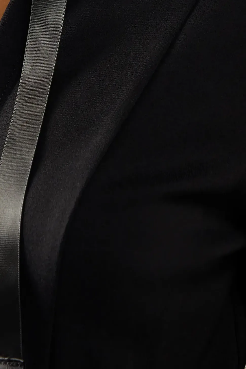 Bow Tie Detail Ponte Jacket