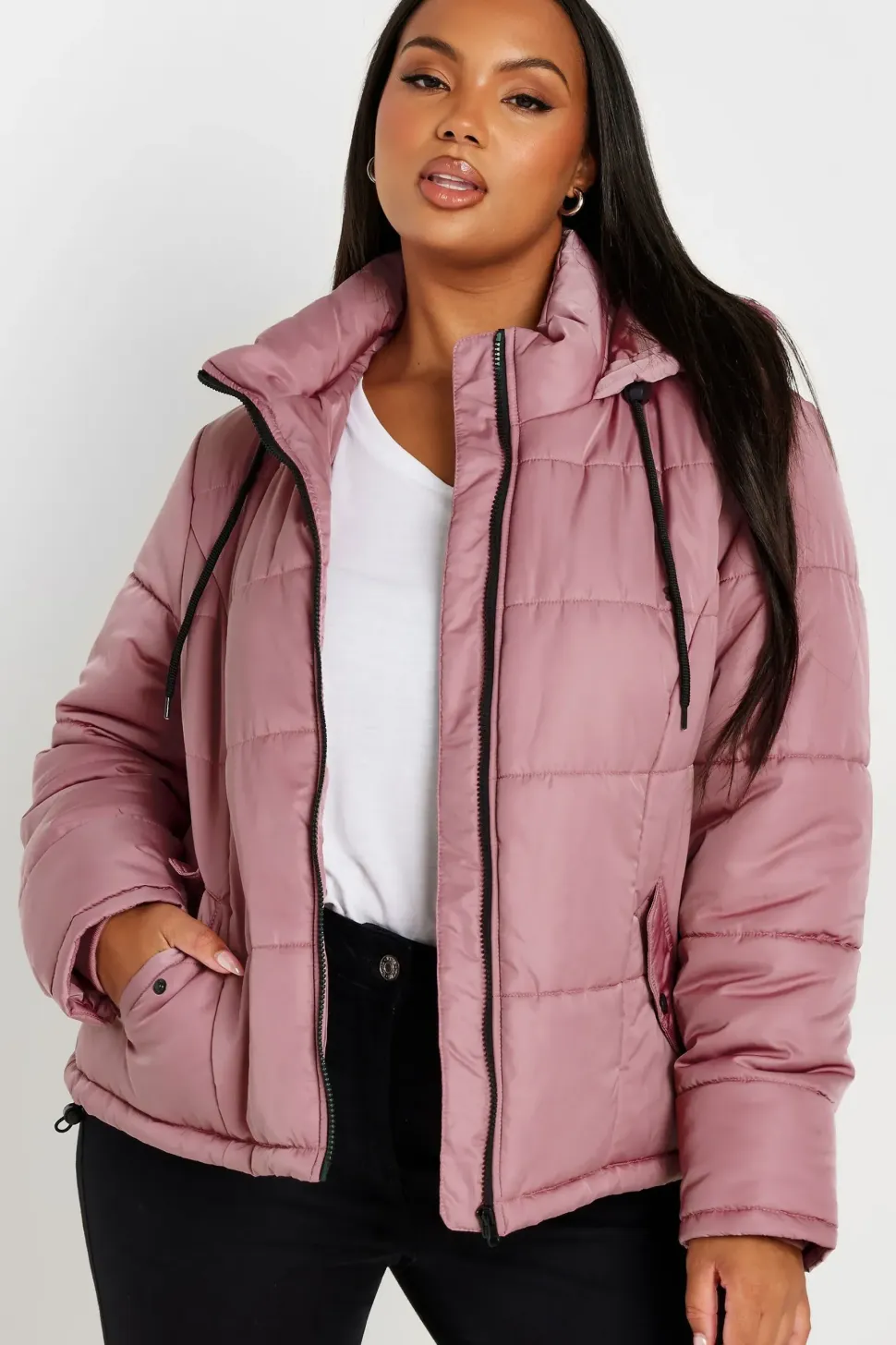 Boxy Short Padded Coat