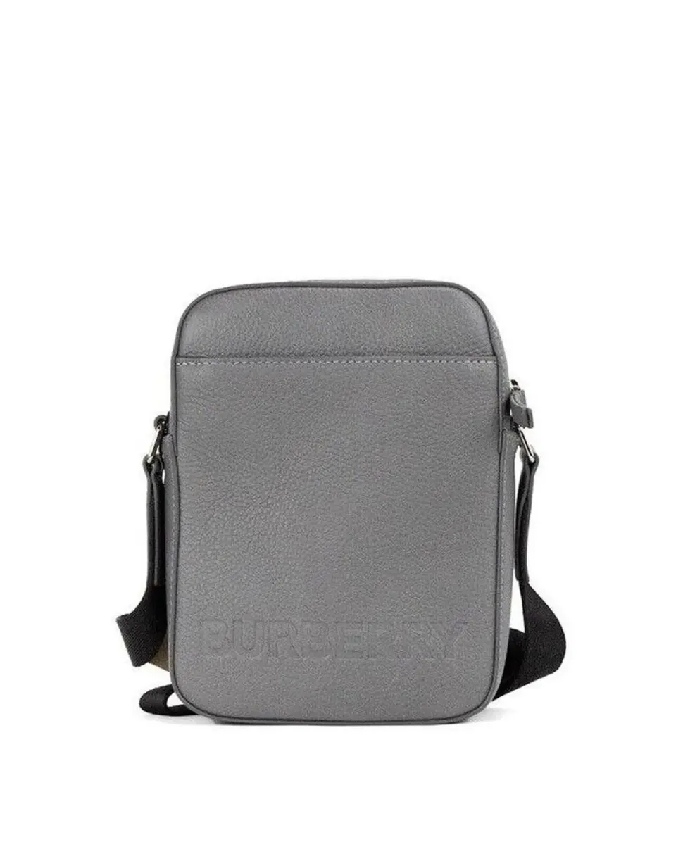 Braided Shoulder - Handbag In Grey