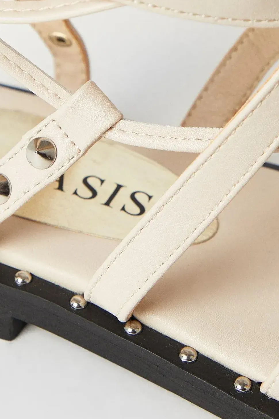 Britney Lace Up Studded Gladiator Sandals