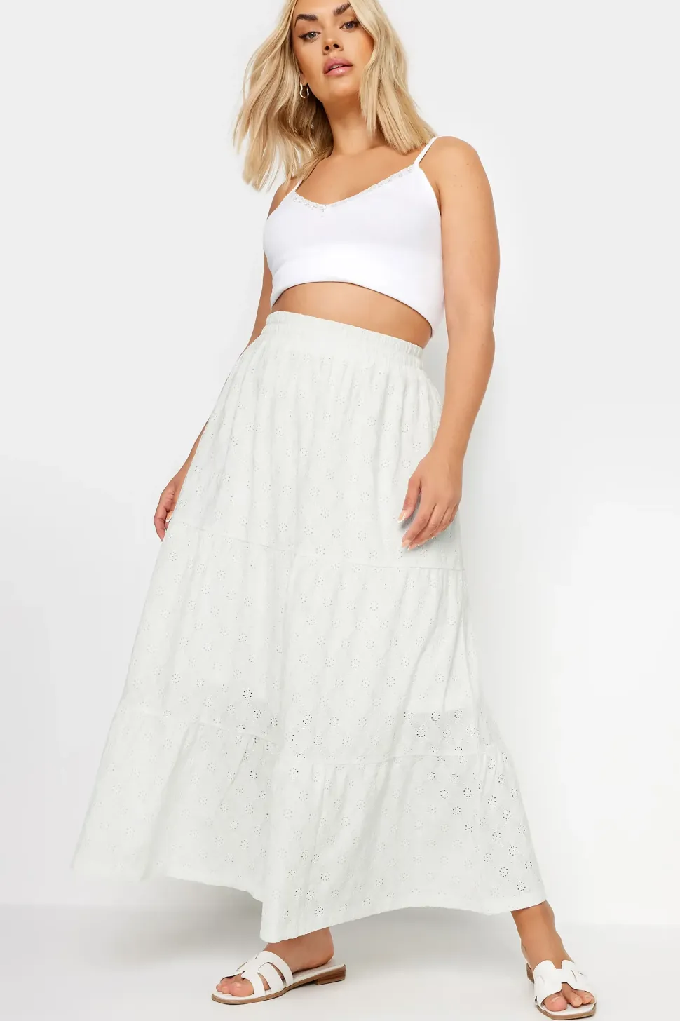 Broderie Anglaise Skirt