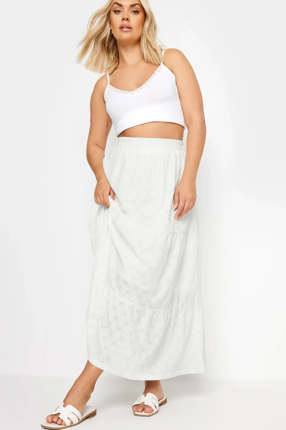 Broderie Anglaise Skirt