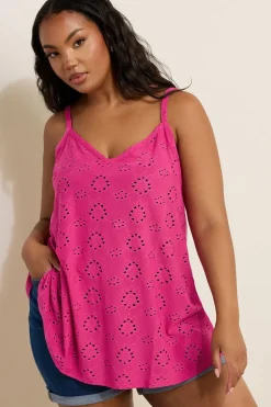 Broderie Anglaise Swing Cami Top